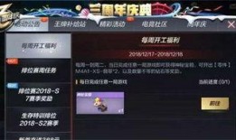 新年cf活动爆料最新消息,福利盛宴来袭，战火再燃